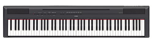 Yamaha P115 88-Key Weighted Action Digital Piano with Sustain Pedal, Black