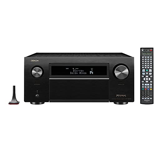 Denon AVR-X8500HA 13.2 Channel (150 W/Ch) Receiver for Home Theater, Advanced 8K Upscaling, Supports Dolby Atmos, DTS:X, IMAX Enhanced, Auro 3D & more, Built-in HEOS, Amazon Alexa Voice Control