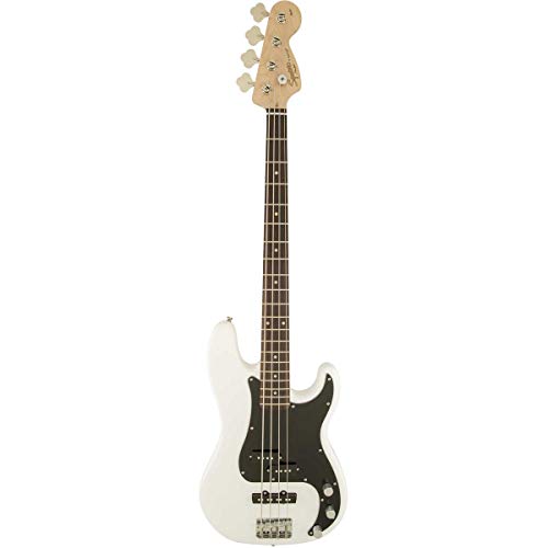 Squier Affinity Series Precision Bass, Olympic White, Laurel Fingerboard