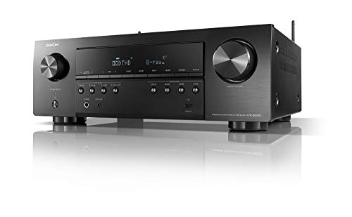 Denon S650H AV Receiver, 5.2 Channel (150W X 5) 4K UHD Home Theater Surround Sound (2019) | Music Streaming | HEOS Built-in | eARC and Upgraded HDCP