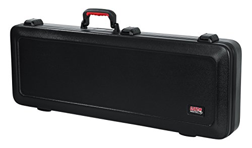 Gator Cases Molded Flight Case For Strat/Tele Style Electric Guitars With TSA Approved Locking Latch; (GTSA-GTRELEC)