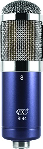 MXL R144 Multi-Purpose Ribbon Microphone with Shockmount, Purple (MXL R144)