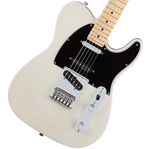 Fender Deluxe Nashville Telecaster Electric Guitar, Maple Fingerboard, White Blonde