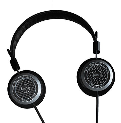GRADO SR325e Stereo Headphones, Wired, Dynamic Drivers, Open Back Design