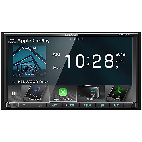 Kenwood DMX7706S 6.95' Digital Media Receiver w/Bluetooth, Apple CarPlay and Android Auto