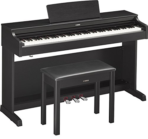 Yamaha YDP163B Arius Series Console Digital Piano with Bench, Black Walnut