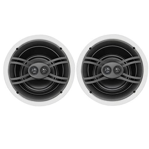 YAMAHA NS-IW280CWH 6.5' 3-Way In-Ceiling Speaker System (White, Pair)